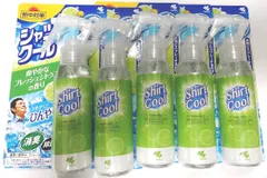 新品 5本 シャツクール フレッシュシトラス 本体 280ml 冷却冷感 まとめ売り 4901548603295のサムネイル