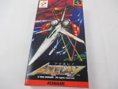  未使用 ゲーム スーパーファミコン ソフト アクスレイ 箱説・はがき付きのサムネイル