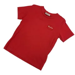 MONCLER/モンクレール/半袖/Tシャツ/レッド/104cm/ワッペン/キッズ/FC3733のサムネイル