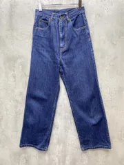 NATURAL BEAUTY BASIC ナチュラルビューティーベーシック ハイウエストワイドストレート デニムパンツ カジュアル デイリーユース sizeS/ブルー ■■ レディースのサムネイル