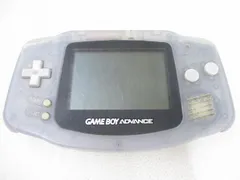  訳あり ゲーム ゲームボーイアドバンス 本体 AGB-001 ミルキースケルトン 動作品 本体のみのサムネイル
