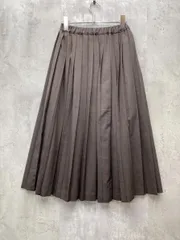 chambre de charme シャンブルドゥシャーム ロング プリーツ フレア スカート上品 きれいめ sizeF/ブラウン ■◆ レディースのサムネイル