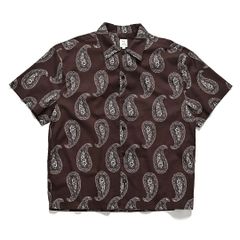 Supreme Velour S/S Shirt Paisley - メルカリ