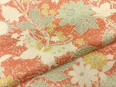 平和屋着物○男性 本場筑前博多織 角帯 格子 証紙・共箱付き 正絹 逸品
