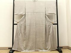 平和屋着物○男性 本場筑前博多織 角帯 格子 証紙・共箱付き 正絹 逸品