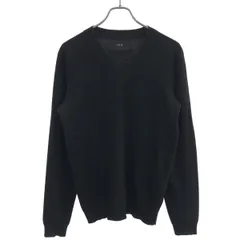 AKM エイケイエム 14AW CASHMERE STANDARD V-NECK KNIT Vネックカシミヤニットセーター K038 CAM001 ブラック Lのサムネイル