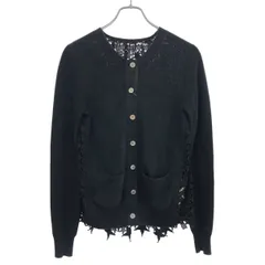 sacai サカイ 16SS スターレースニットカーディガン 16-02437 ブラック 1のサムネイル