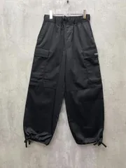 CONVERSE コンバース ライン入り リラクシング カーゴパンツ ルーズシルエットオールシーズン sizeM/ブラック ■◇ メンズのサムネイル