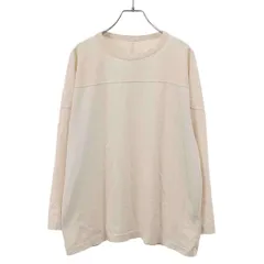 COMOLI コモリ 20SS フットボールTシャツ R01-05007 ベージュ 2のサムネイル