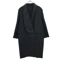 Acne Studios アクネストゥディオズ 17SS LOVIS HEAVY ショールカラーロングジャケット コート  ブラック 34のサムネイル