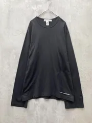 COMME des GARCONS SHIRT コムデギャルソンシャツ ロゴ ロング Tシャツ シンプル sizeM/黒 ■◇◎メンズのサムネイル