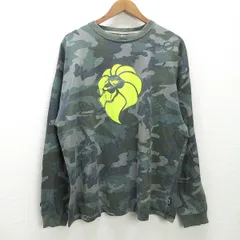 g■ネスタ/NESTA ロンT カットソー/コットン【XXL】カーキ系/men's/17【中古】■のサムネイル