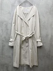 NATURAL BEAUTY BASIC ナチュラルビューティーベーシック キューコアツイル コート 羽織り 通勤 sizeS/ライトベージュ ■◆ レディースのサムネイル