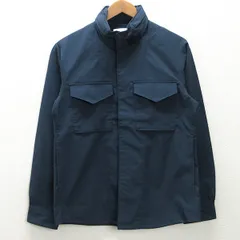 g■ユナイテッドアローズ/UNITED ARROWS B＆Y CPOジャケット/ブルゾン 1225-115-7379【L】紺/men's/106【中古】■のサムネイル