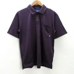 g■マッキントッシュ/MACKINTOSH PHILOSOPHY メディカルウェア 半袖ポロシャツ【M】紫/men's/8【中古】■のサムネイル