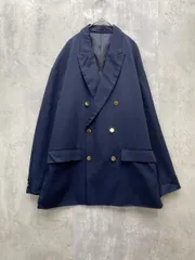 JUNRed ジュンレッド 金釦 ダブルブレスト テーラード ジャケット無地 きれいめ 上品 オフィス sizeL/濃紺 ■◇ メンズのサムネイル