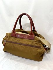 ランセル ローラン・ギャロス コラボナイロンバッグ ポーチ付 LANCEL LANCELとローラン・ギャロスのコラボのナイロンバッグ ポーチ付き 新品