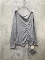 新品 apres jour mignon アプレジュールミニョン タイ付きドロストオフショルロングトップス Tシャツ sizeF/グレー ■◇ レディースのサムネイル