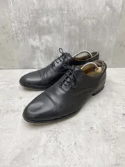 alfredoBANNISTER アルフレッドバニスター 牛革 内羽根 ストレートチップ ビジネスシューズ / ドレス シューズ size43（26.5cm相当）/黒 ■■ メンズのサムネイル