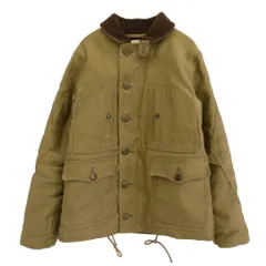 FREEWHEELERS フリーホイーラーズ Great Lakes JACKET BROWNING  ウィンタージャケット シビリアンモデル カーキ系 38【中古】のサムネイル