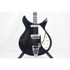 カデンツァ リッケンバッカー タイプ エレキギター JG黒カッコいい弾き