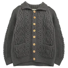 INVERALLAN インバーアラン 3A LUMBER CARDIGAN 緑タグ ランバー カーディガン グレー グレー系【極上美品】【中古】のサムネイル
