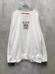 DOUBLE NAME ダブルネーム チリトマトヌードル WEB限定 カップヌードルコラボプルオーバー スウェット Tシャツ sizeF/白 ■◇ レディースのサムネイル