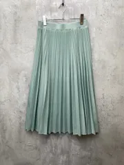 any SiS エニィスィス ニットジャガードプリーツ スカート 上品 きれいめ size3/ピスタチオ ■◇ レディースのサムネイル