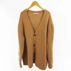 アクネ ストゥディオズ Acne Studios XL Cashmere Oversized Cardigan ウール カシミヤ ニット カーディガン FN-MN-KNIT000228 キャメル ブラウンのサムネイル