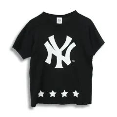 マジェスティック (WOMEN - M) コットン ニューヨーク・ヤンキース 半袖 Tシャツのサムネイル