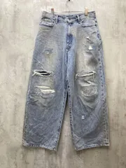 glamb グラム Rebirth Denim / リバースデニム デニムパンツ sizeL/インディゴ ■■◎メンズのサムネイル