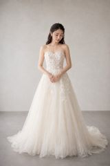 アヴィカ Avica LUANA-3 Aライン ウェディングドレス ベージュ