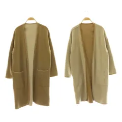 マカフィー MACPHEE トゥモローランド リバーシブル パイピング コート アウター ノーカラー S ベージュ /NR ■OSのサムネイル