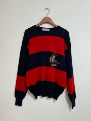 90s オールド バーバリー ストライプ ニットのサムネイル