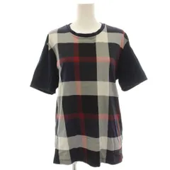 ブラックレーベルクレストブリッジ BLACK LABEL CRESTBRIDGE Tシャツ カットソー 半袖 チェック 半袖 M 紺 ネイビー 51P07-806-28 /HNのサムネイル