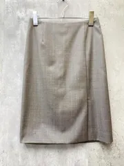 UNITED ARROWS ユナイテッドアローズ ウール100% SLAB タイト スカート ひざ丈～ひざ上丈size36/グレー ■◆ レディースのサムネイル
