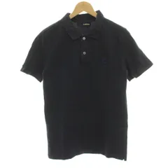 ラルディーニ LARDINI ポロシャツ カットソー 半袖 ワンポイント S 紺 ネイビー JRLPMC43 /HNのサムネイル