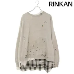 ミハラヤスヒロ  24AW  A13PO572 トリプルレイヤードスウェット メンズ 46のサムネイル