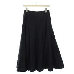 ボーダーズアットバルコニー BORDERS at BALCONY VOLUMY SHIRT SKIRT フレアスカート ロング 38 ネイビー BD2311-3H-23 /BMのサムネイル