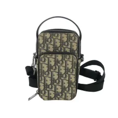 ディオール Dior オブリークトロッター柄 ライダー マイクロポーチ ショルダーバッグ レザー ジャガード 20BCA326YSEのサムネイル