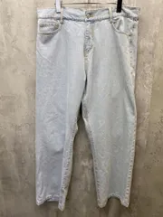 MONO-MART モノマート ワイド デニムパンツ ジーンズ ジーパン ストレート カジュアル sizeXL/ライトブルー ■■ メンズのサムネイル