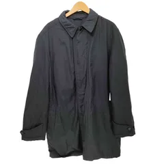 エルメネジルドゼニア Ermenegildo Zegna 襟裏レザー 裏地キルティング 比翼 コート メンズ import：M のサムネイル