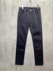 新品 HOLLYWOOD RANCH MARKET ハリウッドランチマーケット 日本製 オーガニック カラーストレッチ スリム デニムパンツ size29/ブラック ■■◎メンズのサムネイル