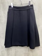 美品 ADORE アドーア ひざ丈 プリーツ フレア スカート size36/黒 ■◇ レディースのサムネイル