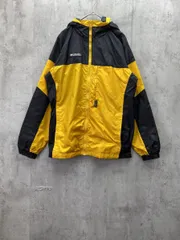 Columbia コロンビア キッズ ナイロン パッカブル パーカー ジャケット sizeUS 14/16/黒ｘ黄 ■◇ レディースのサムネイル