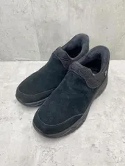 SKECHERS スケッチャーズ スリップインズ トレゴ スエードレザースリッポン シューズ size24.0/ブラック ◆■ レディースのサムネイル