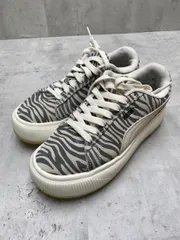 PUMA×jouetie プーマ×ジュエティ 384373-01 スウェード マユ スニーカー size24.0/ゼブラ  ■■ レディースのサムネイル