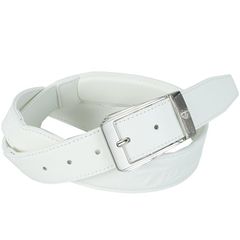 [Brand New] TaylorMade TP Belt, White, Fits up to 95cm, Men's Belt, TL690 26SS 0