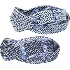 [신품] Oakley (오크리) 벨트 NAVY (네이비) BLUE / WHITE WEB REVERSIBLE BELT 14.1 남성 벨트 폭 : 3.5cm · 전체 길이 : 110cm · 허리 : 최대 95cm까지 대응 가능 스트레치 리버 1