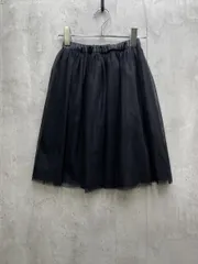 SLOBE IENA スローブイエナ チュール ミニ スカート 黒  ■◆ レディースのサムネイル